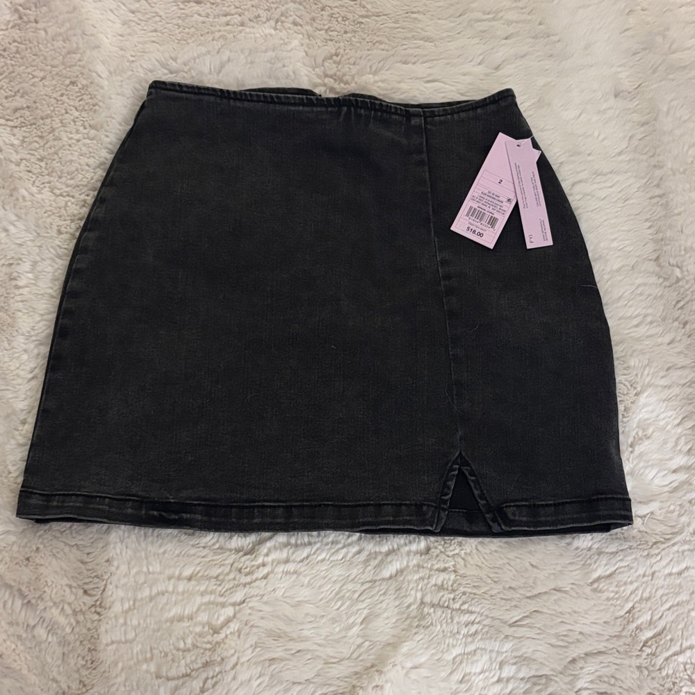 Wild Fable Black Mini Skirt